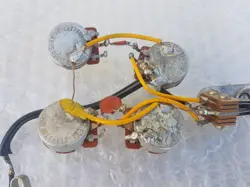 1971 GIBSON SG WIRING HARNESS / POTS / LES PAUL