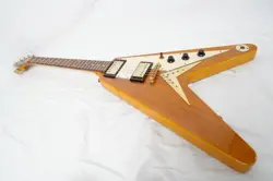 EPIPHONE / BY GIBSON LIMITED EDITION 1958 KORINA FLYING V NATURAL 2008