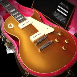 GIBSON CUSTOM SHOP 1956 LES PAUL STANDARD GOLDTOP REISSUE VOS DOUBLE GOLD
