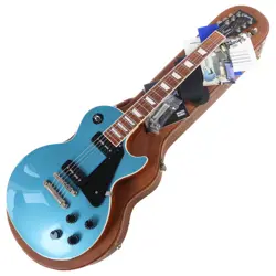 ELECTRIC GUITAR GIBSON LES PAUL CLASSIC P-90 PELHAM BLUE 2018