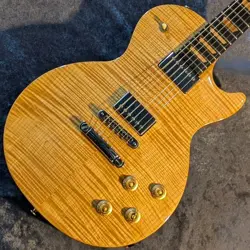 GIBSON USA 2008 LES PAUL PUSH TONE NATURAL EBONY FINGERBOARD W/HARD CASE