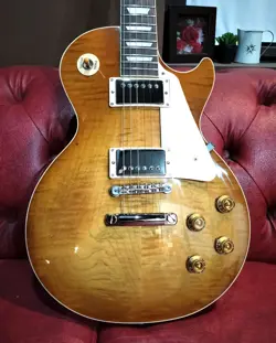 GIBSON LES PAUL STANDARD 50S FIGURED TOP DIRTY LEMON BURST EXCLUSIVE MODEL 2024