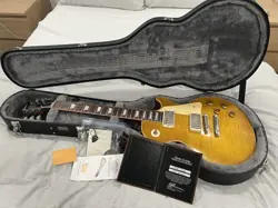 GIBSON 58 REISSUE R8 - LES PAUL - AGED LEMON BURST