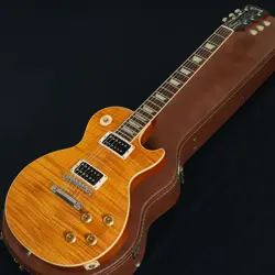GIBSON USA / LES PAUL CLASSIC PREMIUM PLUS TRANSLUCENT AMBER 4.36KG/1995  S/N 5