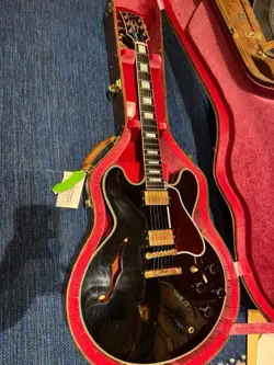 GIBSON CUSTOM SHOP MURPHY LAB 1959 ES-355 EBONY URTRA LIGHT AGED STOPBAR 3.9KG