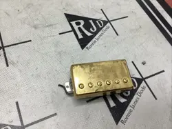 90’S GIBSON USA 498T GUITAR HUMBUCKER PICKUP BRIDGE HOT ALNICO GOLD