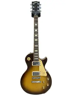 GIBSON ELECTRIC GUITAR LES PAUL STD 1977 TYPE SUNBURST HH USED