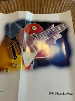 GIBSON GUITAR LES PAUL BROCHURE 1999
