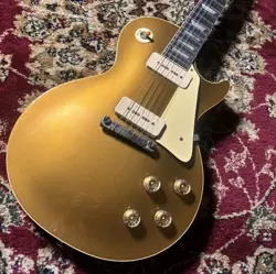 GIBSON CUSTOM SHOP 1954 LES PAUL STANDARD REISSUE VOS GOLD TOP W/HARD CASE