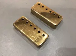 EPIPHONE MINI HUMBUCKER PICKUP COVER GOLD NOS VINTAGE SHERATON EMPEROR GIBSON FU