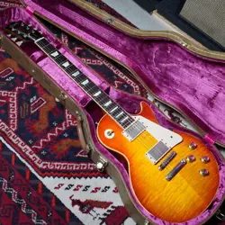 GIBSON CUSTOM SHOP 2013 HISTORIC COLLECTION 1960 LES PAUL REISSUE VOS WASHED CHE