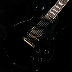 GIBSON EXCLUSIVE LES PAUL STUDIO WITH GOLD HARDWARE EBONY(:3.50KG) #GG6RB