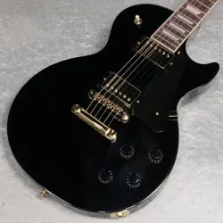GIBSON EXCLUSIVE LES PAUL STUDIO WITH GOLD HARDWARE EBONY WEIGHT: 3.55KG