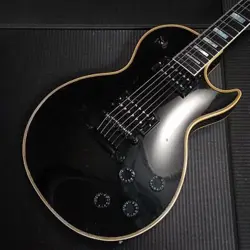 USED GIBSON CUSTOM SHOP  KIRK HAMMETT 1989 LES PAUL CUSTOM M LAB AGED EBONY 2023