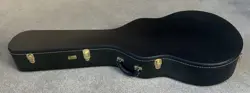 GIBSON CUSTOM SHOP HISTORIC REPLICA 1960S ES-335 CASE - BLACK/YELLOW INTERIOR