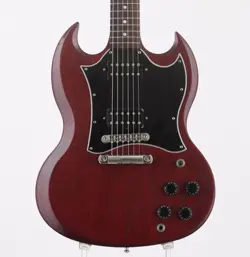 GIBSON USA SG FADED 2017 T WORN CHERRY 2017 USED MAHOGANY BODY W/SOFT CASE