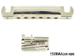 GIBSON USA WRAPAROUND BRIDGE, LES PAUL JUNIOR MODEL GUITAR PARTS NICKEL.