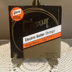 GIBSON USA ELECTRIC GUITAR STRINGS SEG-HVR9 VINTAGE REISSUE 09-42