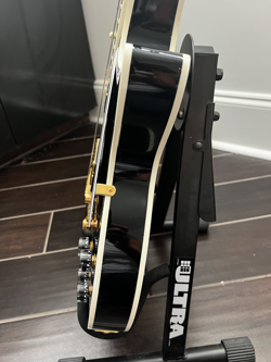 2008 MINT GIBSON CUSTOM SHOP LES PAUL EBONY BLACK