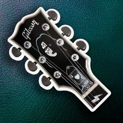 GIBSON KISS ACE FREHLEY LES PAUL STICKER INSANELY RARE LIMITED EDITION