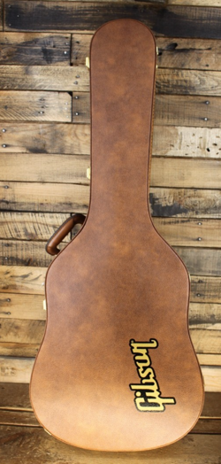 GIBSON DREADNOUGHT ORIGINAL HARD ACOUSTIC GUITAR CASE-  BROWN #R3518