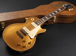 GIBSON LES PAUL STANDARD 50S P-90 GOLD TOP ELECTRIC GUITAR USED FROM JAPAN