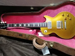 ELECTRIC GUITAR GIBSON CUSTOM SHOP MURPHY LAB 1957 LES PAUL GOLD TOP LIGHT AGED