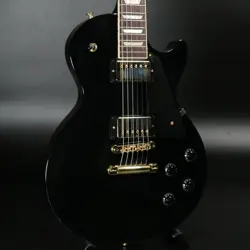 GIBSON EXCLUSIVE LES PAUL STUDIO WITH GOLD HARDWARE EBONY