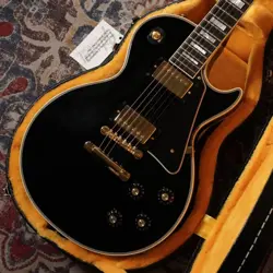 GIBSON CUSTOM SHOP 1968 LES PAUL CUSTOM REISSUE GLOSS EBONY #GGF18