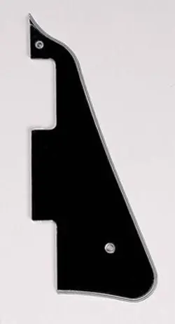 NEW - PICKGUARD FOR GIBSON LES PAUL, LES PAUL CUSTOM, 5-PLY - BLACK
