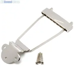NICKEL DIAMOND TRAPEZE TAILPIECE FOR GIBSON® HOLLOW BODY GUITAR L-50, L48, ES