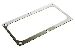 CHROME PLATED METAL BASS PICKUP MOUNTING RING FOR GIBSON THUNDERBIRD BASS GUITAR