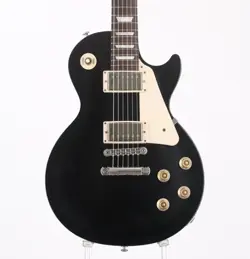 GIBSON LES PAUL 50S TRIBUTE SATIN EBONY 2019 USED MAPLE NECK W/SOFT CASE