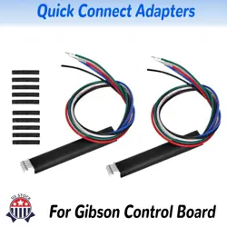 QUICK CONNECT ADAPTERS FOR GIBSON CONTROL BOARD PCB PICKUP WIRE CONNECTOR PLUG