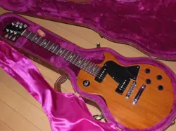 GIBSON USA 2000Y LES PAUL JR SPECIAL BLOCK INLAY NA BOB MARLEYSN/00340XXX H CASE