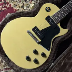 GIBSON CUSTOM SHOP 1957 LES PAUL SPECIAL SINGLE CUT REISSUE VOS TV YELLOW 3.82