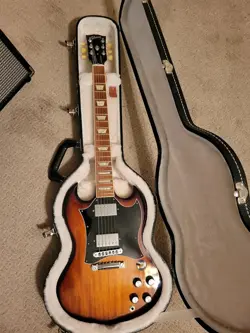 2011 GIBSON SG STANDARD TOBACCO SUNBURST GUITAR