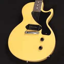 GIBSON CUSTOM SHOP 1957 LES PAUL JUNIOR REISSUE SINGLE CUTAWAY VOS TV YELLOW S N