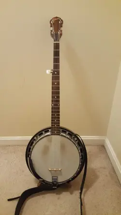 1976 GIBSON RB 100 BANJO WITH HARD CASE - MADE IN USA