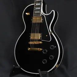 GIBSON CUSTOM SHOP LES PAUL CUSTOM W/EBONY EBONY #GG5CF