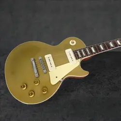 GIBSON CUSTOM SHOP 1956 LES PAUL GOLDTOP REISSUE - DOUBLE GOLD VOS