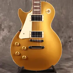 GIBSON USA/LES PAUL STANDARD 50S LH LEFT HANDED GOLD TOP WITH HARD CASE