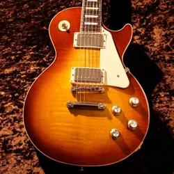 GIBSON USA 2022 LES PAUL STANDARD 60S FIGURED TOP ICED TEA BURST W/HARD CASE