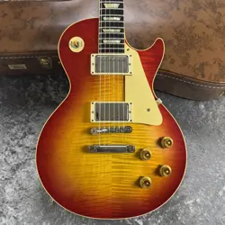 GIBSON CUSTOM SHOP 1959 LES PAUL STANDARD REISSUE VOS WASHED CHERRY W/HARD CASE