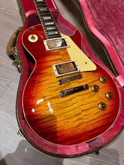 GIBSON CUSTOM SHOP 1959 LES PAUL STANDARD GLOSS/ FACTRY BURST RTOP