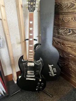 GIBSON SG STANDARD EBONY BLACK NO.MG1979