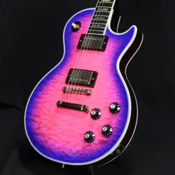 *NEW* GIBSON CUSTOM SHOP '68 LES PAUL CUSTOM 5A QUILT GLOSS NEON PURPLE BURST
