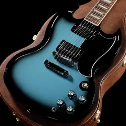 GIBSON CUSTOM COLOR SERIES SG STANDARD 61 PELHAM BLUE BURST 2024