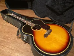 ELECTRIC ACOUSTIC GUITAR GIBSON SJ-100 SUNBURST
