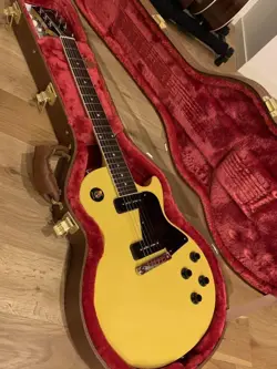 ELECTRIC GUITAR GIBSON USA LES PAUL SPECIAL TV YELLOW WITH HARD CASE